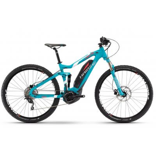 Електровелосипед Haibike SDURO FullNine 5.0 400Wh, 2017, рама 55см, синій, хід: 100мм (4544510755) - зображення 1