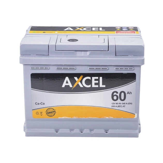 Акумулятор автомобільний AXCEL Asia 60A +прав (0) (D23) (540 пуск) SMF - изображение 1