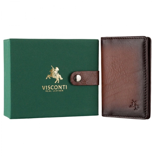 Кардхолдер Visconti AT55 Jason з RFID Burnish Tan (AT55 B/TAN) - изображение 7