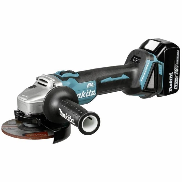 Шліфувальна машина Makita LXT, 5Аг х 2шт, Makpac, 125 мм (DGA504RTJ) - зображення 1