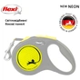 Повідець для собак Flexi New Neon стрічка S 5 м/ 15 кг жовтий (4000498023518) - зменшене зображення 2