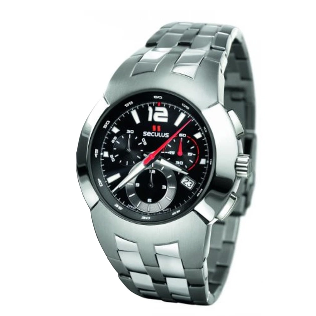 Наручний годинник Seculus 4489.2.503 black, ss, ss - зображення 1
