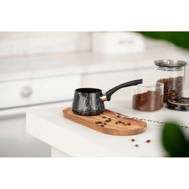 Турка Ardesto BLACK MARS граніт бакелітова ручка 0.35 (AR0835SG) - picture 3