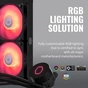 Система рідинного охолодження CoolerMaster MasterLiquid ML240L V2 RGB (MLW-D24M-A18PC-R2) - зменшене зображення 8