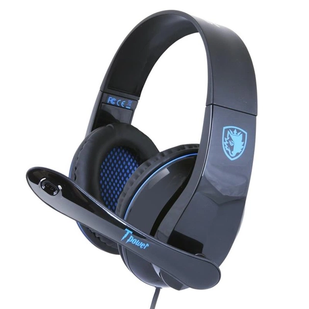 Гарнитура Sades SA-701 Black/Blue (sa701blj) - изображение 1