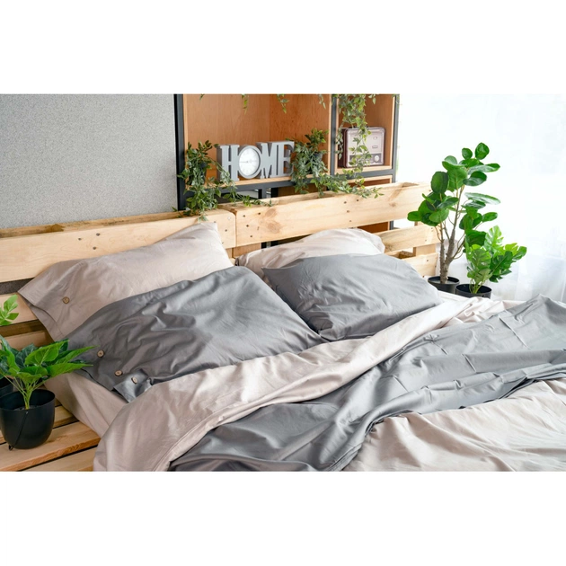 Підковдра Ardesto Mix&Match сатин 160х220 см айворі (ART1622DVC) - picture 10