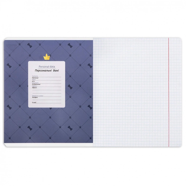 Зошит Yes Luxure doggy А5 24 аркушів клітинка (767539) - picture 3