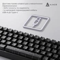 Клавіатура Ajazz NacodeX NK68 V2 Red Switch LED USB UA Purple/White/Blue (NK68-V2-R-PWB) - зменшене зображення 7