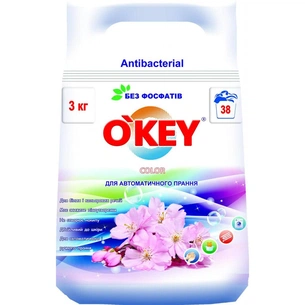 Пральний порошок O'KEY Квітковий букет 3 кг (4820049381887) зображення 1