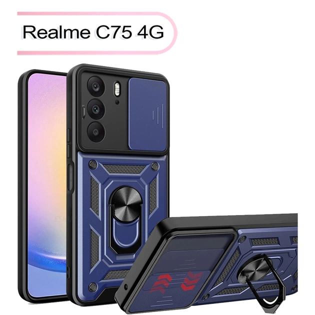 Чохол до мобільного телефона BeCover Military Realme C75 4G Blue (713540) - зображення 1
