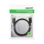 Кабель мультимедійний DisplayPort M to DisplayPort M 1.5m DP102 black UGREEN (10245) - зменшене зображення 2