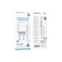 Зарядное устройство BOROFONE USB-C PD20W + cable USB-C to USB-C white (6941991121371) - уменьшенное изображение 2