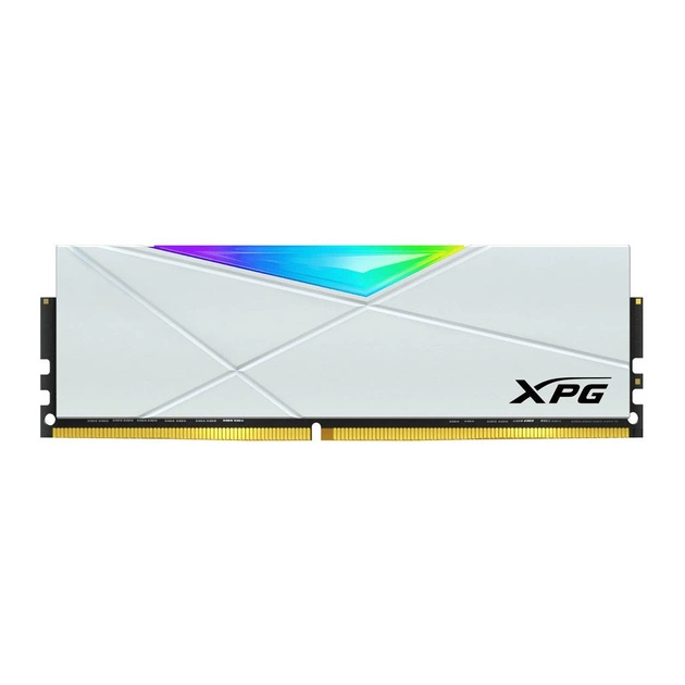 Модуль пам'яті для комп'ютера DDR4 32GB 3600 MHz XPG Spectrix D50 RGB White ADATA (AX4U360032G18I-SW50) - изображение 1