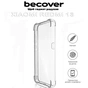 Чохол до мобільного телефона BeCover Anti-Shock Xiaomi Redmi 13 Clear (711545) - зменшене зображення 4