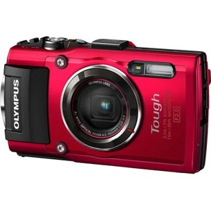 Цифровий фотоапарат Olympus TG-4 Red (V104160RE000) зображення 1