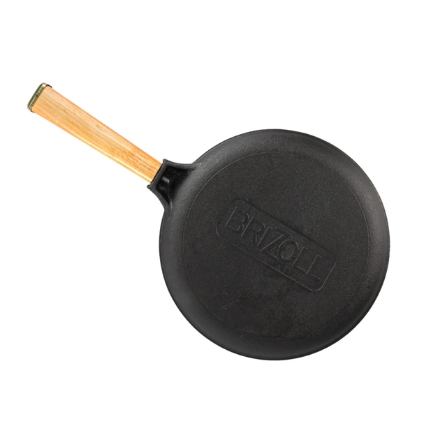 Сковорода Brizoll Optima чавунна з ручкою для млинців 220х15 мм (O2215-P) - picture 5