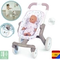 Коляска для ляльок Smoby Baby Nurse "Рожева пудра. Прогулянка" , (251218) - зменшене зображення 2