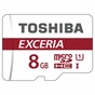 Карта пам'яті Toshiba 8GB microSDHC Class 10 UHS| (THN-M301R0080EA) - зменшене зображення 1