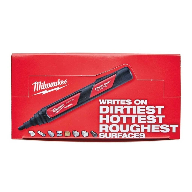 Маркер Milwaukee на основі рідкої фарби INKZALL чорний - LP (48223731) - picture 4