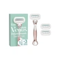 Бритва Gillette Venus Extra Smooth Sensitive RoseGold з 3 змінними картриджами (7702018609994) - зменшене зображення 1