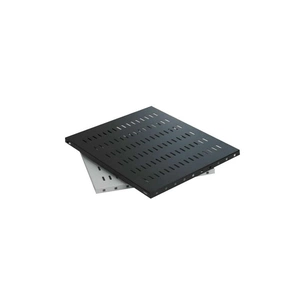 Полка Mirsan 19" 1U глиб. 1000мм, RAL 9005 (MR.SBR100.01) зображення 1