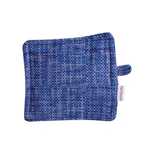 Кухонна прихватка MirSon рогожа/напівпанама №209 - Blue binding (2200006754138) изображение 1