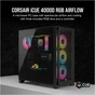 Корпус Corsair iCUE 4000D RGB Airflow Black (CC-9011240-WW) - зменшене зображення 2