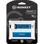 USB флеш накопичувач Kingston 16GB IronKey Keypad 200 Blue USB 3.2 (IKKP200/16GB) - зменшене зображення 6