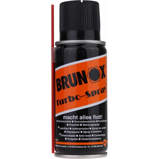 Мастило для зброї Brunox Turbo-Spray 100ml (BR010TS) - зображення 1