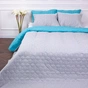 Покривало MirSon набір Trend Line №7107 Sea wave 150х210 + 4 наволочки 50х70 (2200005623886) - зменшене зображення 1