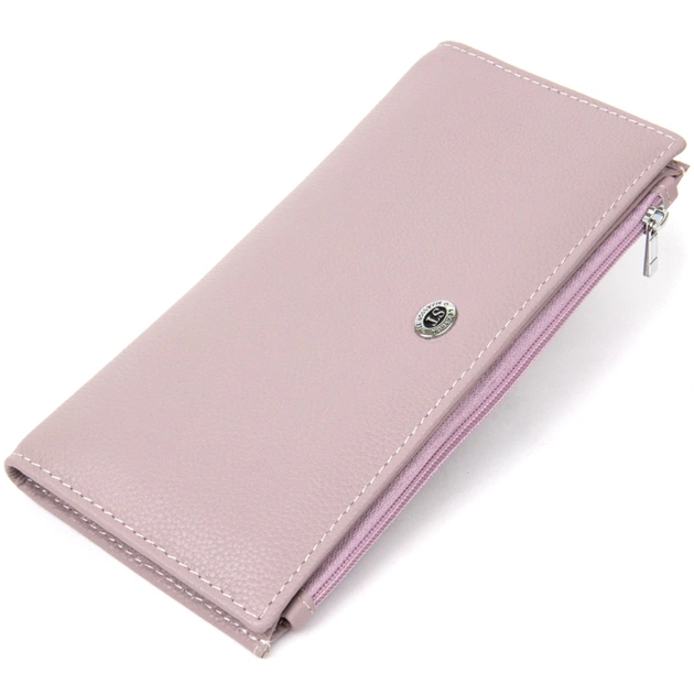 Гаманець ST Leather Шкіряний Ліловий (19384) - зображення 1