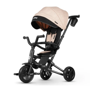 Дитячий велосипед QPlay Nova Niello складаний триколісний Beige (S700-12Nova+EvaBeige) зображення 1