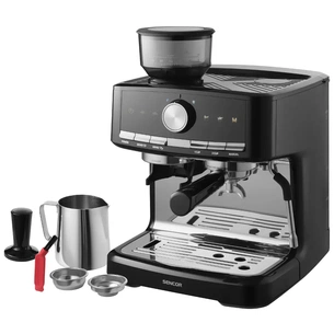 Рожковая кофеварка эспрессо Sencor SES 6020BK изображение 1
