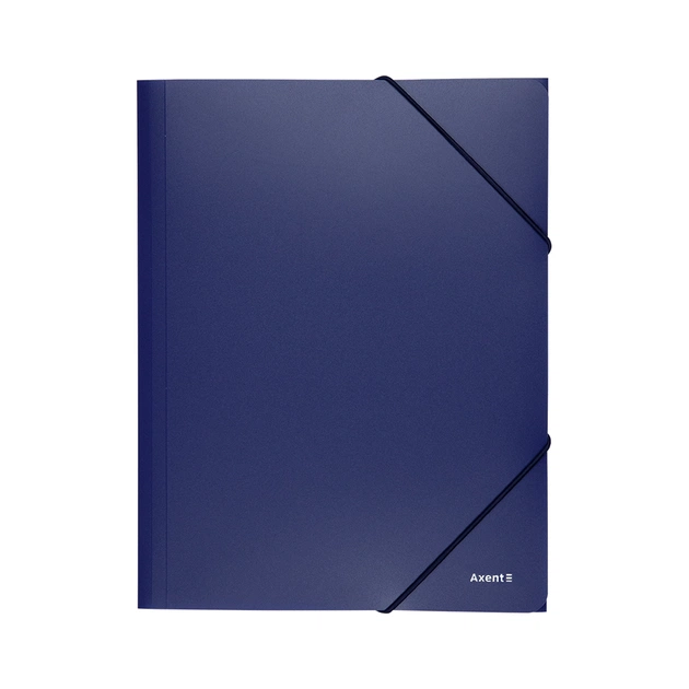 Папка на резинках Axent A4 500 мкм blue (1508-02-A) - зображення 1