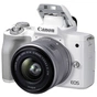 Цифровий фотоапарат Canon EOS M50 Mk2 + 15-45 IS STM Kit White (4729C028) - зменшене зображення 5