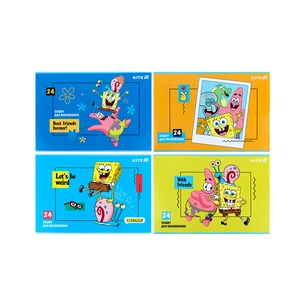 Альбом для малювання Kite SpongeBob SquarePants, 24 аркуша (SB25-242) зображення 1