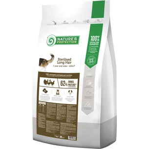Сухий корм для кішок Nature's Protection Sterilised Long Hair 7 кг (NPS45780) зображення 1