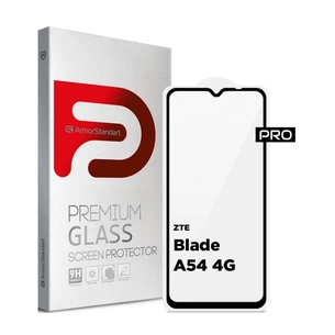 Скло захисне Armorstandart Pro ZTE Blade A54 4G Black (ARM70683) зображення 1