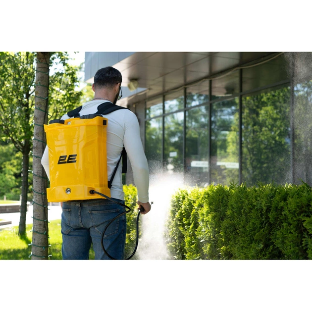 Опрыскиватель 2E AquaSpray 16LR 16л, 12В, 1х8Ah, 4.5бар, 2.9л/мин, 4.9кг, вольтметр (2E-16LBS) - изображение 12