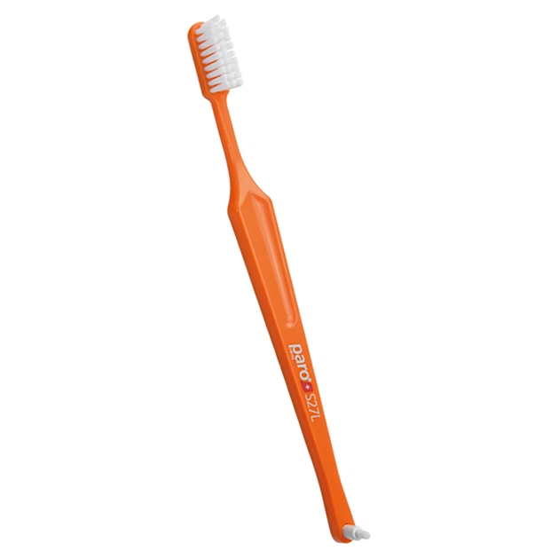 Зубна щітка Paro Swiss S27L м'яка помаранчева (7610458007396-orange) - зображення 1