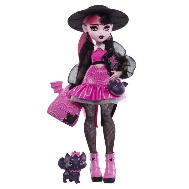 Лялька Monster High Дракулора Монстро-класика – нове покоління (HRP64) - зображення 1