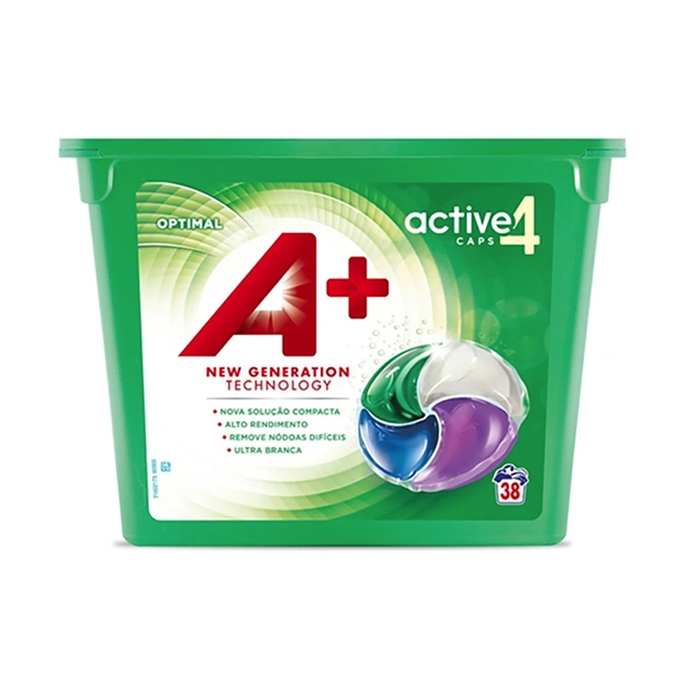 Капсули для прання A+ Optimal 4 в 1 38 шт. (8435495818113) - зображення 1