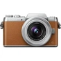Цифровий фотоапарат Panasonic DMC-GF7 Kit 12-32mm Brown (DMC-GF7KEE-T) - зменшене зображення 2