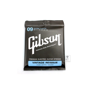 Струни для гітари Gibson SEG-VR9 Vintage Reissue Pure Nickel Wound (09-42) (A001560) зображення 1