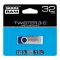 USB флеш накопичувач Goodram 32GB TWISTER USB 3.0 (PD32GH3GRTSBR9) - зменшене зображення 3