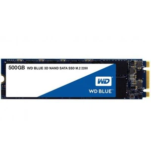 Накопичувач SSD M.2 2280 500GB WD (WDS500G2B0B) зображення 1
