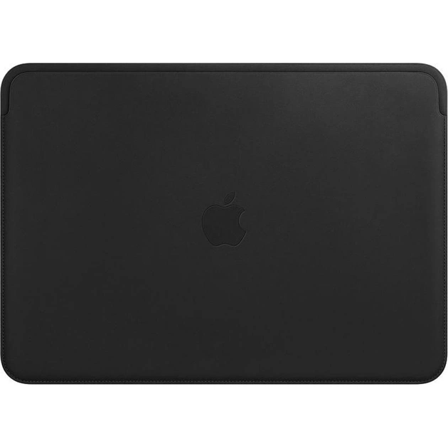 Чохол до ноутбука Apple 13" MacBook Pro, Leather Sleeve, Black (MTEH2ZM/A) - зображення 1