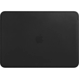 Чохол до ноутбука Apple 13" MacBook Pro, Leather Sleeve, Black (MTEH2ZM/A) зображення 1