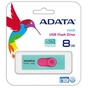 USB флеш накопичувач ADATA 8GB UV220 Green/Pink USB 2.0 (AUV220-8G-RGNPK) - зменшене зображення 3