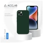 Чохол до мобільного телефона ACCLAB SoftShell Apple iPhone 14 Dark Green (1283126556968) - зменшене зображення 4